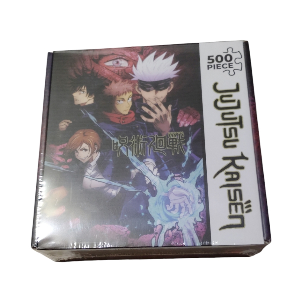 Jujutsu Kaisen Anime Puzzle, Colorful & Fun 500 Piece Jigsaw Puzzle